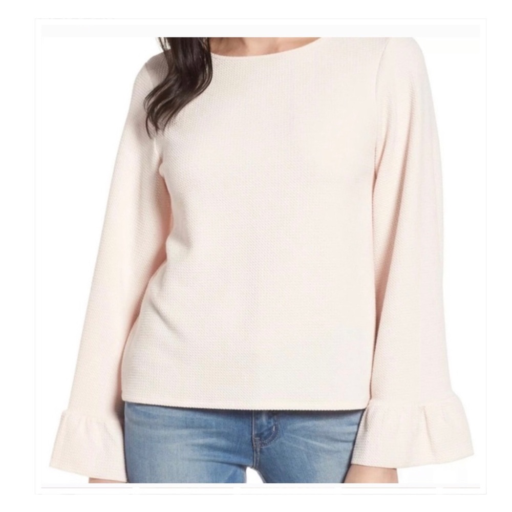 HALOGEN Bell Sleeve Top